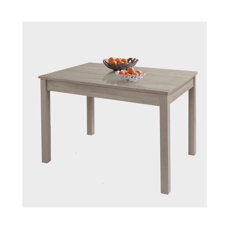 Tavolo pranzo allungabile Olmo in legno nobilitato cm 80x120/160