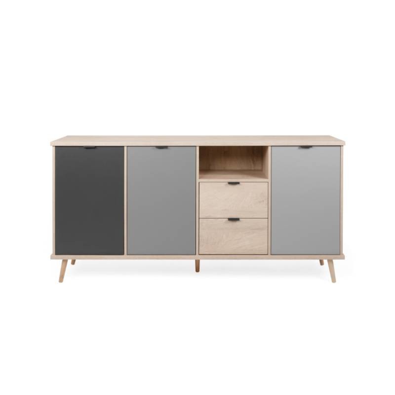Credenza 3 ante con 2 cassetti cm 180 x 40 x h 88