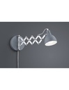 Applique Orientabile Scissor Calcestruzzo