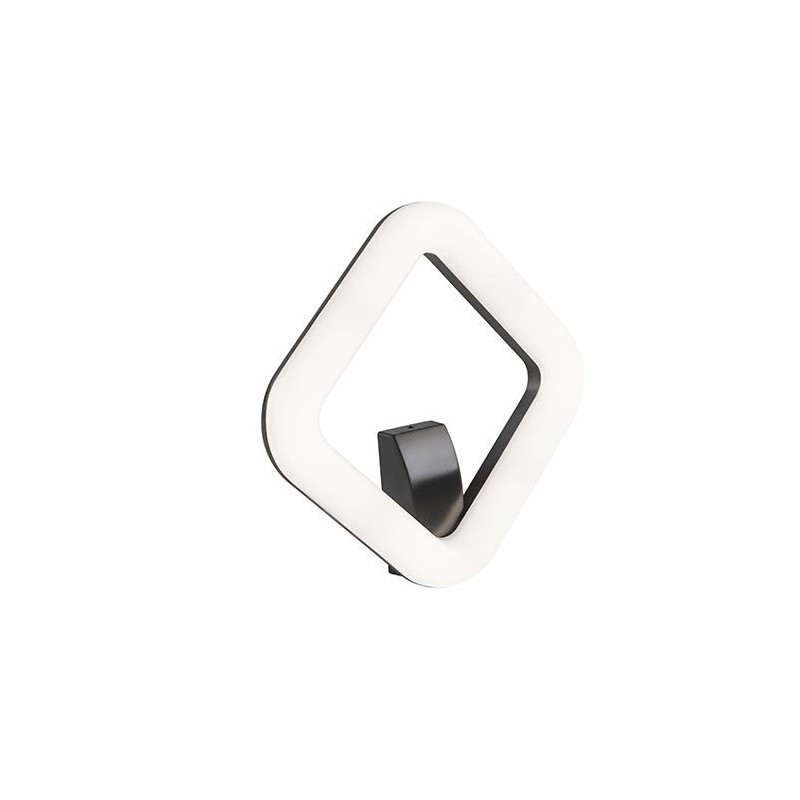 Applique LED 20W 3000K Quasar Grafite - Lampada da Parete in Alluminio Pressofuso
