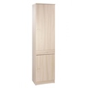 Armadio multiuso con due ante e un cassetto Olmo Chiaro 46x34x h183 cm