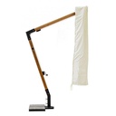 Copri ombrellone a braccio in poliestere ecru 3x3