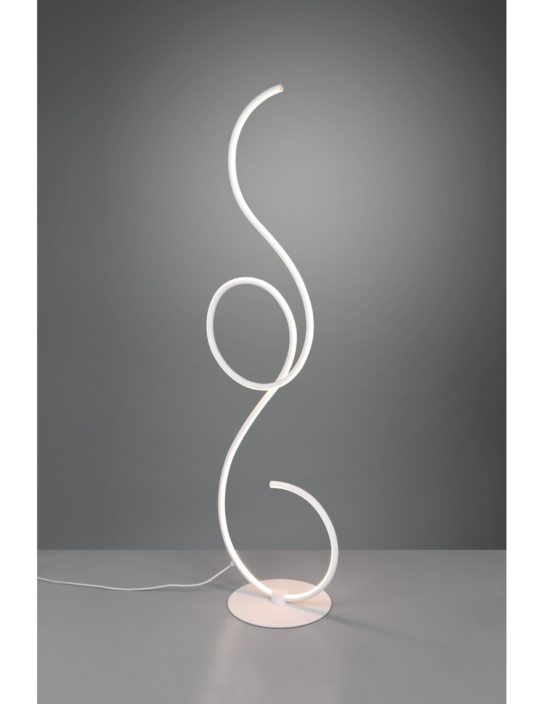 Piantana Moderna Bianca LED Dimmer Jive