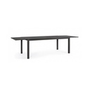 Tavolo Alluminio Antracite Allungabile 200-300x100x h75 cm