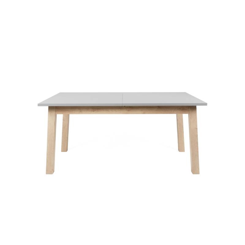 Tavolo allungabile rovere grigio 160x90 cm