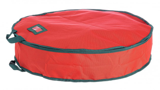 5x Contenitore Xmas 2M Corona Rosso - Samnite