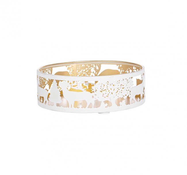 5x Vassoio Alizee Bianco - Samnite