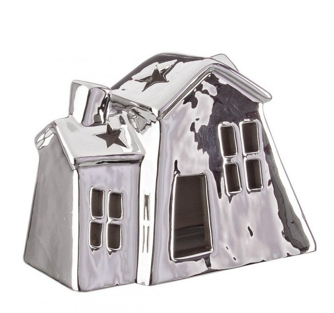 6x Casetta Specchio Argento - Samnite