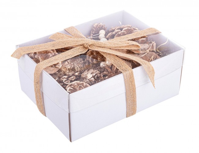 6x Conf Decorazioni Diana Champagne Ass - Samnite