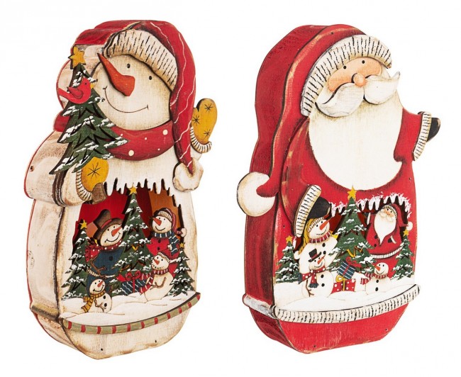 6x Decorazione Visby Ass2 C - Samnite