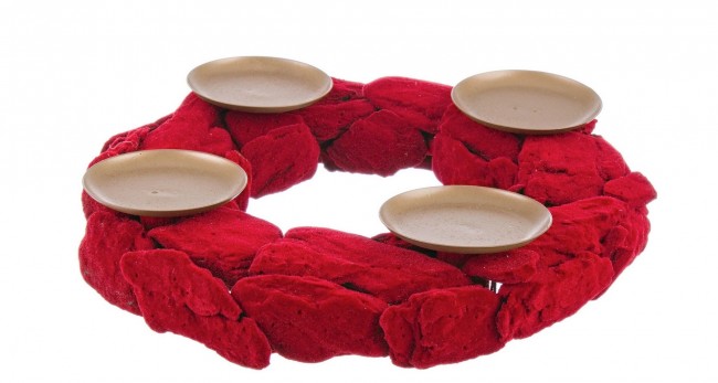 6x P.Candela 4P Velvet Rosso D30 - Samnite