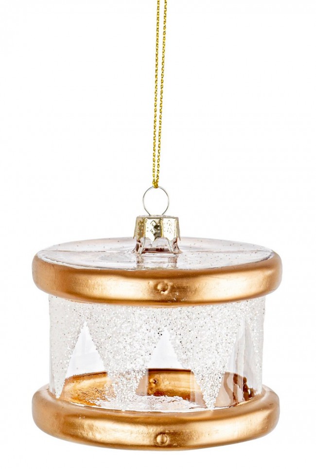 6x Pendaglio Vt Tamburo Trasp - Samnite