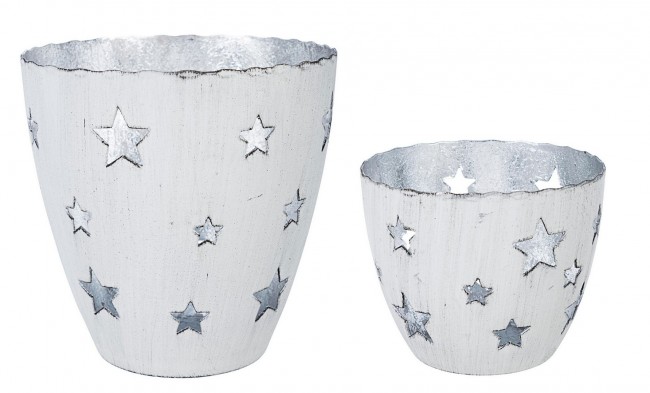 6x Set2 P.Candela Kalix Svas Stella Bianco - Samnite