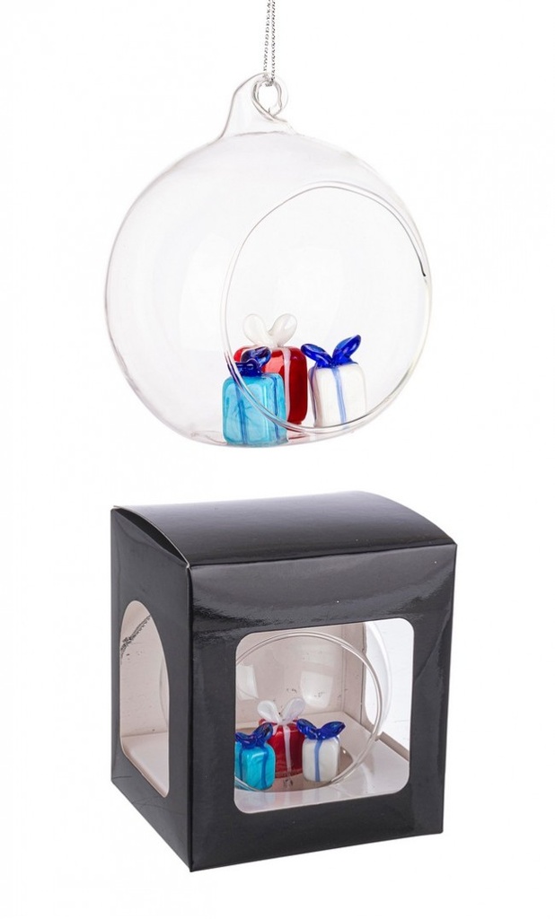 6x Sfera Aperta Vt Yule Gift 3F C - Samnite