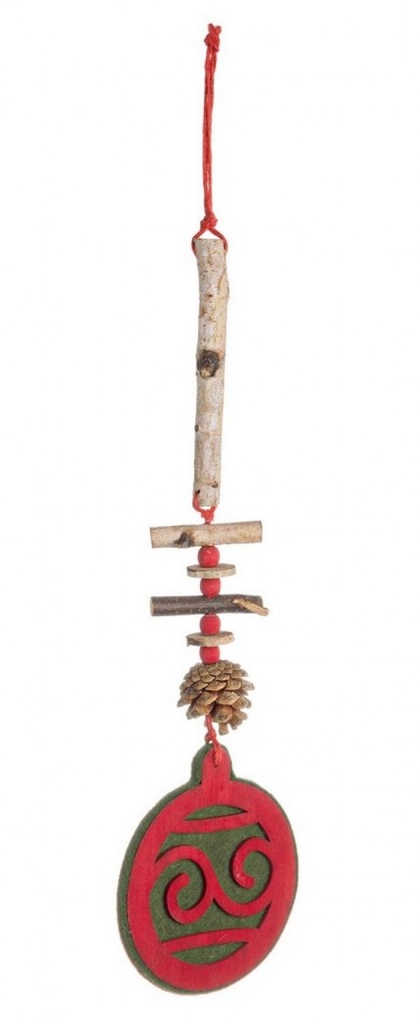 6x String Bormio Decoro To Rosso - Samnite