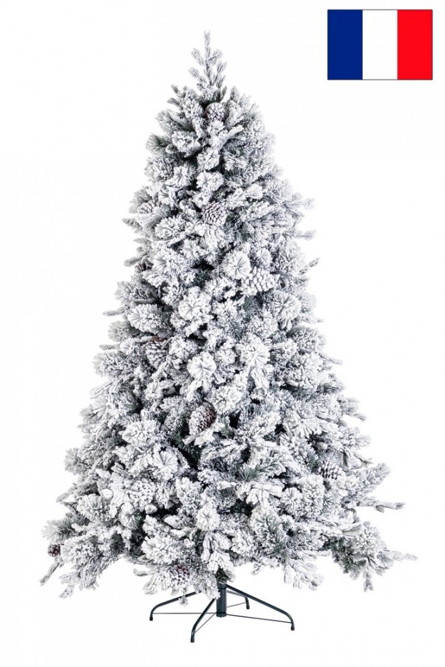 Albero Arves Fr Innevato H180-1383Rami - Samnite
