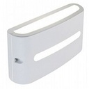 Applique 10W Led 4000K  linea post  bianco - Samnite