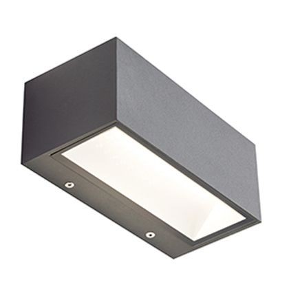 Applique 12W Led 3000K  linea box  grafite - Samnite