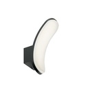 Applique 12W Led 4000K  linea virgola  grafite - Samnite