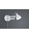 Applique 1x E14 Scissor Bianco Orientabile Trio Lighting - Samnite