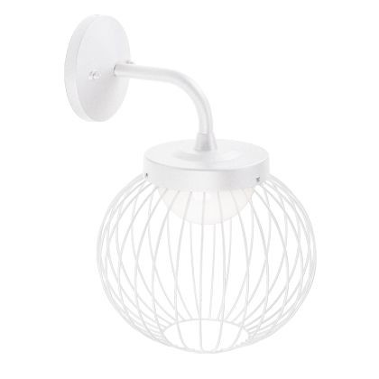 Applique 20W Led 4000K  linea cage  bianco - Samnite
