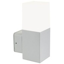 Applique In Alto 7W Led 4000K  linea kube  alluminio - Samnite