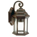 Applique In Basso E27  linea rude  ruggine - Samnite