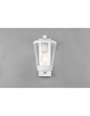 Applique Lanterna Cavado Bianco IP44 Sensore Movimento Trio Lighting - Samnite