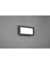 Applique Led Segnapasso Per Esterno Kelly Alluminio Antracite IP44 Trio Lighting - Samnite