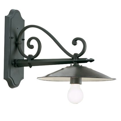 Applique Media In Basso  linea antique  grafite - Samnite