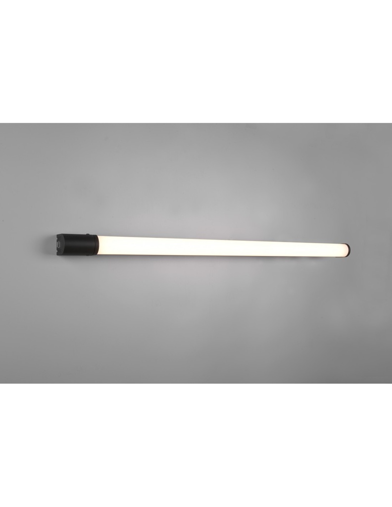 Applique Specchio Bagno Piera Led 21w IP44 Bordo Nero Trio Lighting - Samnite