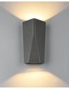 Applique Tay Led IP65 Antracite Doppia Luce Trio Lighting - Samnite