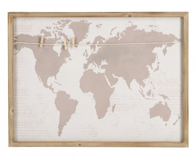 Bacheca C-C Memo Mondo 45X60 - Samnite