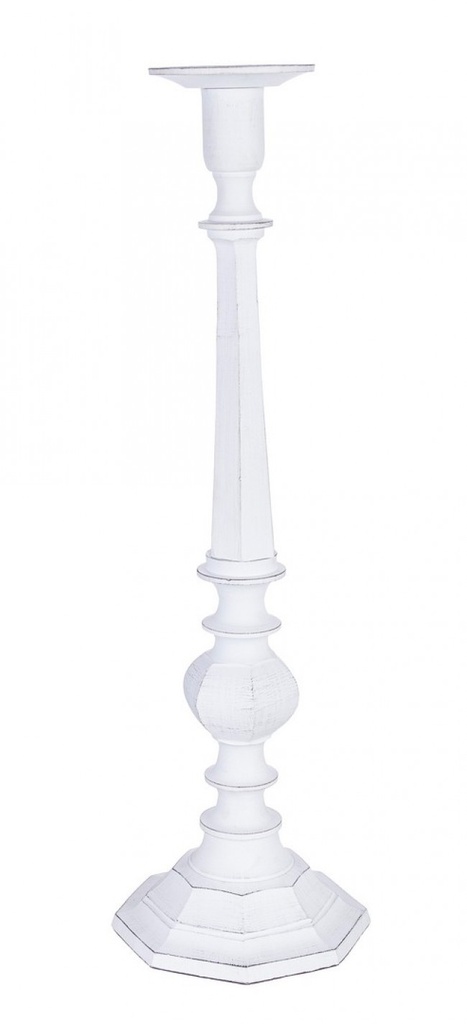 Candelabro Chandana 1 Fuoco Bianco H.59  Cod.0186263 - Samnite