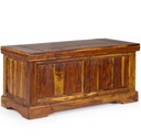Cassapanca apribile da interno Legno D'Acacia cm 100 - Samnite