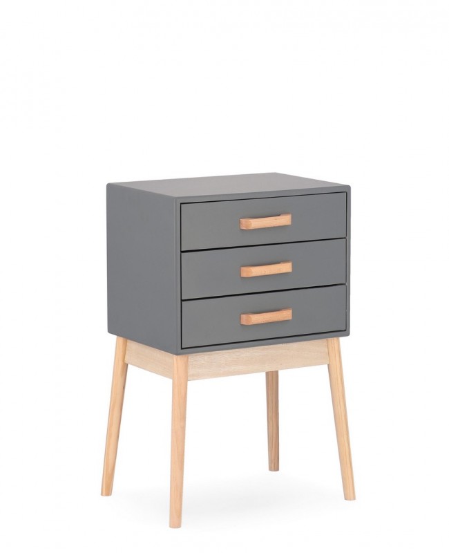 Cassettiera 3C Ordinary Grigio - Samnite