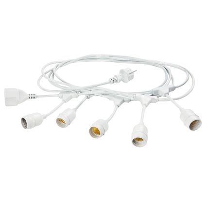 Cavo Mt5 C-Ptl E27  linea enjoy  bianco - Samnite