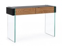 Consolle 2C Line Wood Nero110X40   - Samnite