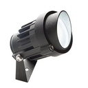 Faretto 6W Led 3000K  linea fox  nero - Samnite