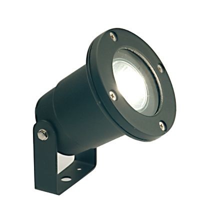 Faretto Gu10  linea spot  nero - Samnite