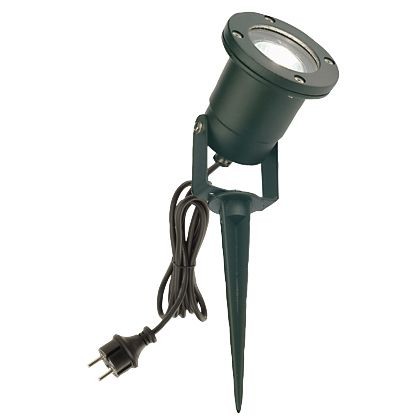 Faretto Gu10 C-Picchetto  linea spot  nero - Samnite