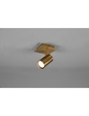 Faretto Spot Marley Ottone Invecchiato 1xGU10 Trio Lighting - Samnite