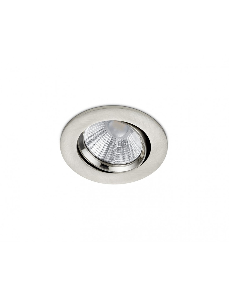 Faretto da Incasso Rotondo Pamir Led 5,5w 3000k Nichel Trio Lighting - Samnite