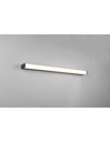 Lampada Da Parete Bagno IP44 Led 12w Fabio Nero L80 cm Trio Lighting - Samnite