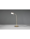 Lampada Flessibile Scrivania Monza Led Touch Dimmer Ottone Trio Lighting - Samnite