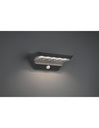 Lampada da Parete Led per Esterno Mendoza con Sensore Movimento Trio Lighting - Samnite