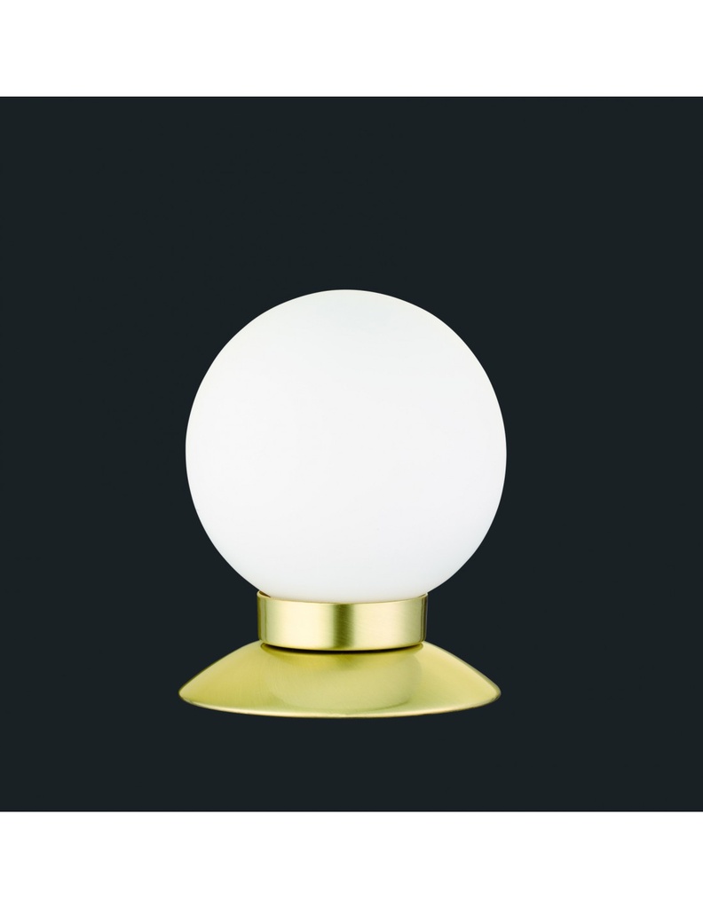Lampada da Tavolo Princess Oro Sfera Vetro Led Ø10 cm Trio Lighting - Samnite
