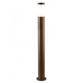 Lampada da esterno in alluminio pressofuso con diffusore opalino ad alta luminosità corten - Samnite