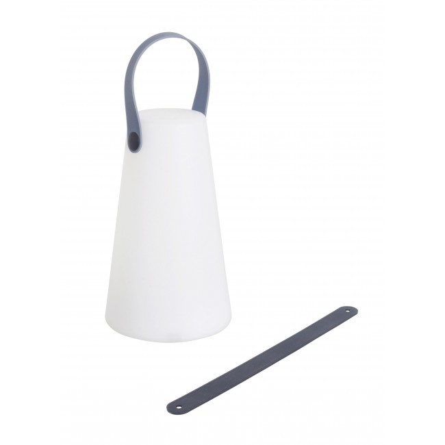 Lampada da giardino a LED Cilindrica in Polietilene - Samnite