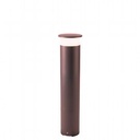 Palo in Alluminio Pressofuso con Diffusore Opalino - Illuminazione LED 9W - Luce Naturale - IP65 caffe' - Samnite